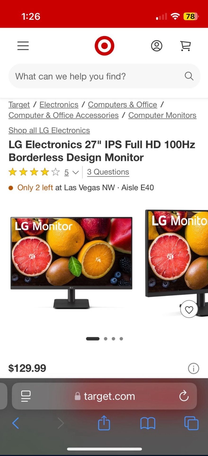 LG Monitor 