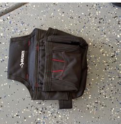Husky Black with Red Stitching