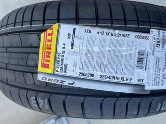 NEW Pirelli P- Zero 225/40R19