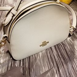 White Coach Serena Bag