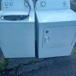 Amana Washer Machine And Dryer 