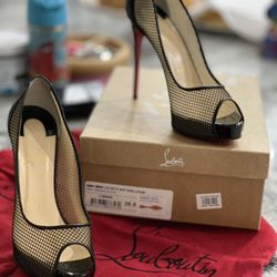 Stiletos Christian louboutin - Original 38.5 Shoes