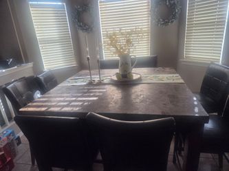 Marble table