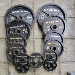 Rack, Bar, and Weights