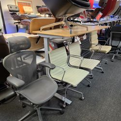 🔥SALE!🔥40% TO 75% OFF BRAND NEW & USED HERMAN MILLER  & STEELCASE CHAIRS ALL MODELS IN STOCK PICKUP  - DELIVERY  - SHIPPING - BIGGEST SELECTION!