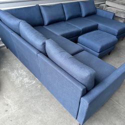 Allform 6-Seater With Chaise, Great Condition 