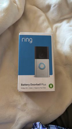Ring camera battery doorbell Plus