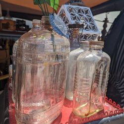 Vintage Glass Bottles