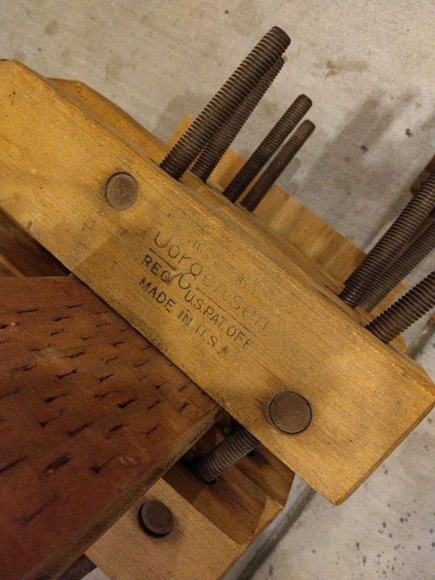 Vintage Wood Clamps