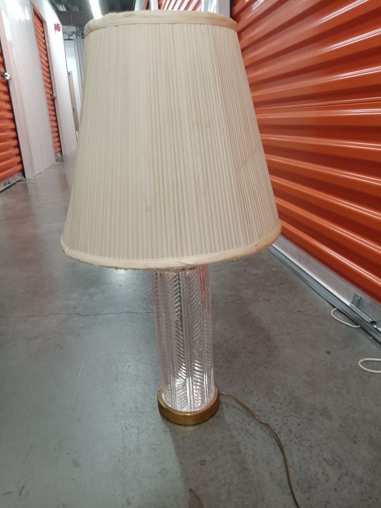 Vintage Waterford Crystal Lamp