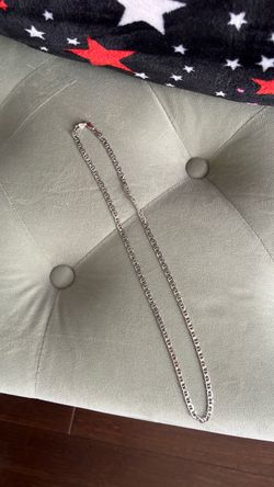 Silver Mariner Link Chain Necklace
