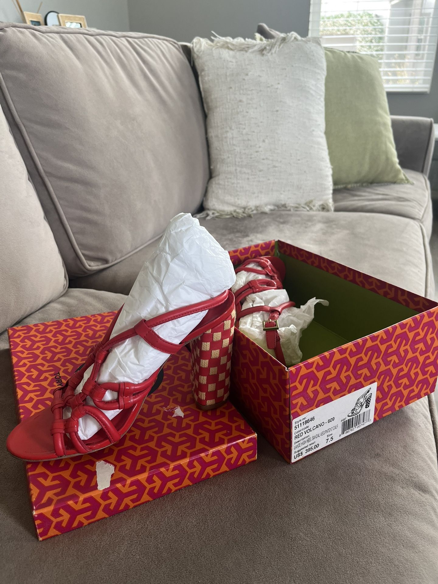 Tory Burch new Scrappy Heels