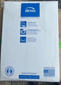 Bemis elongated Toilet Seat