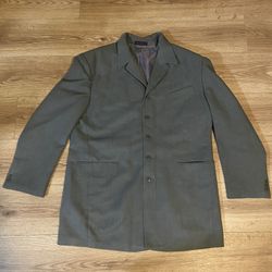 Men’s Vintage Blazer Button Up Suit Jacket Made In Korea