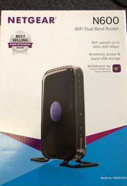 NETGEAR N600 WiFi Duel Band Router