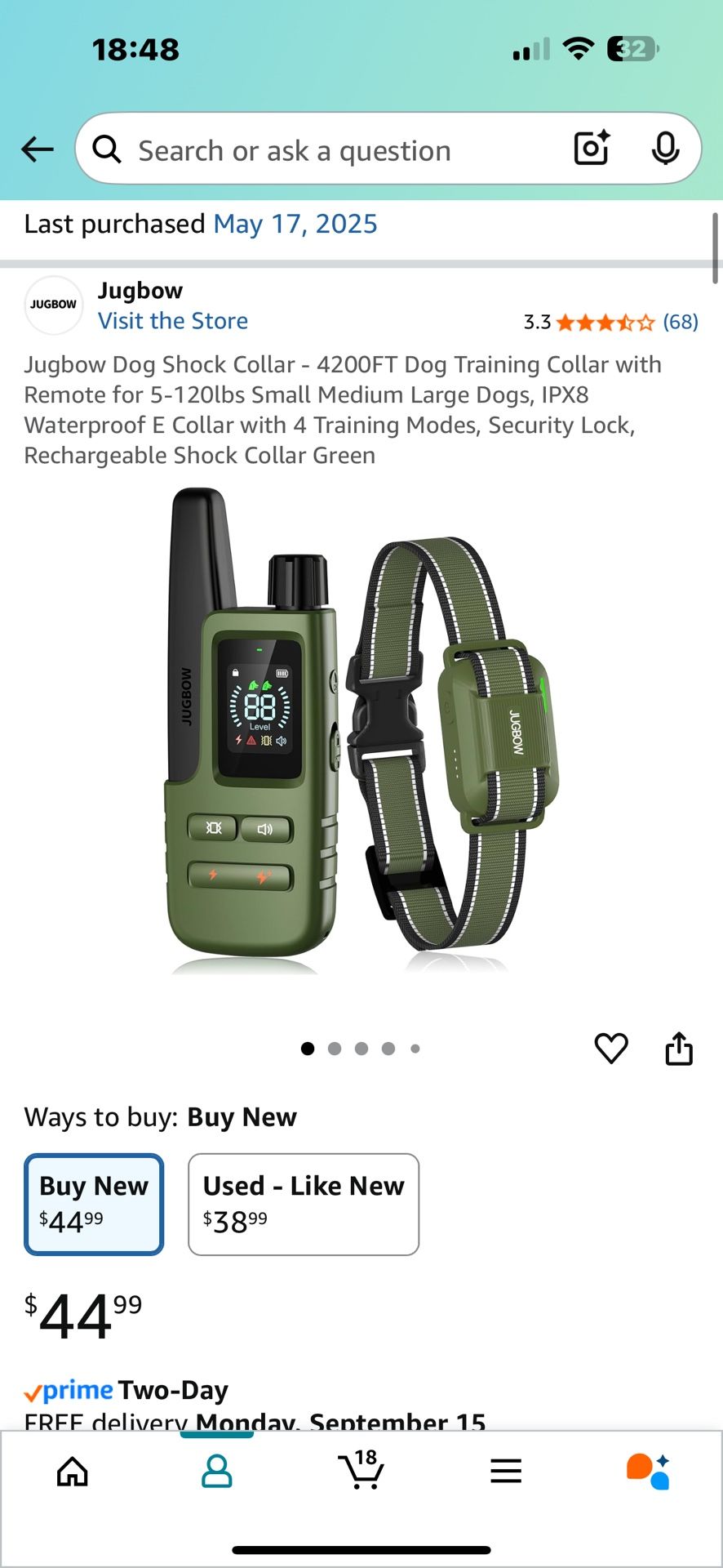 Jugbow Training Collar