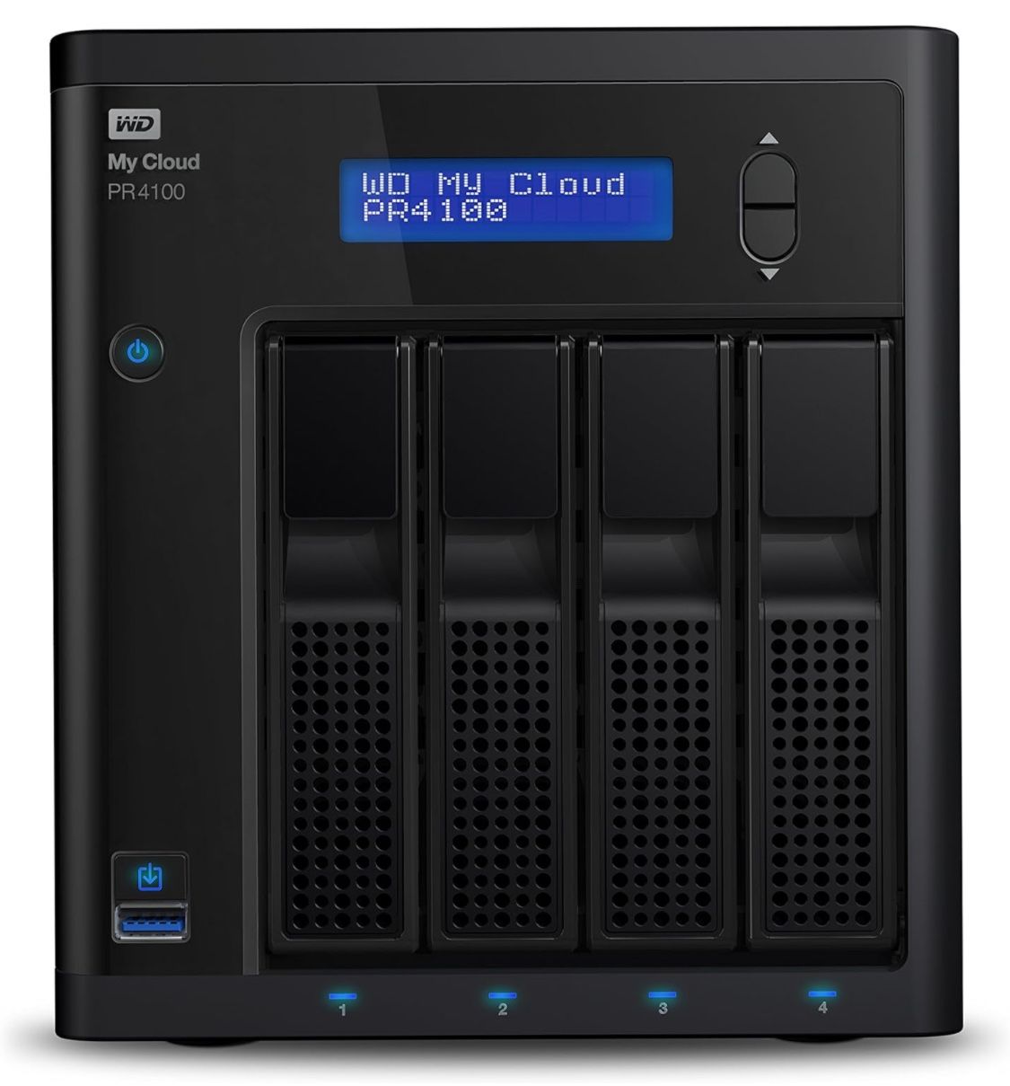 Western Digital Diskless My Cloud Pro Series PR4100 Network Attached Storage - NAS - Western Digital