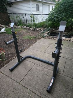 Olympic Squat Rack Bench Press Combo Rack