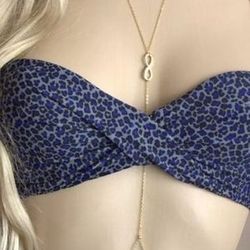 New gold tone Infinity body harness chain