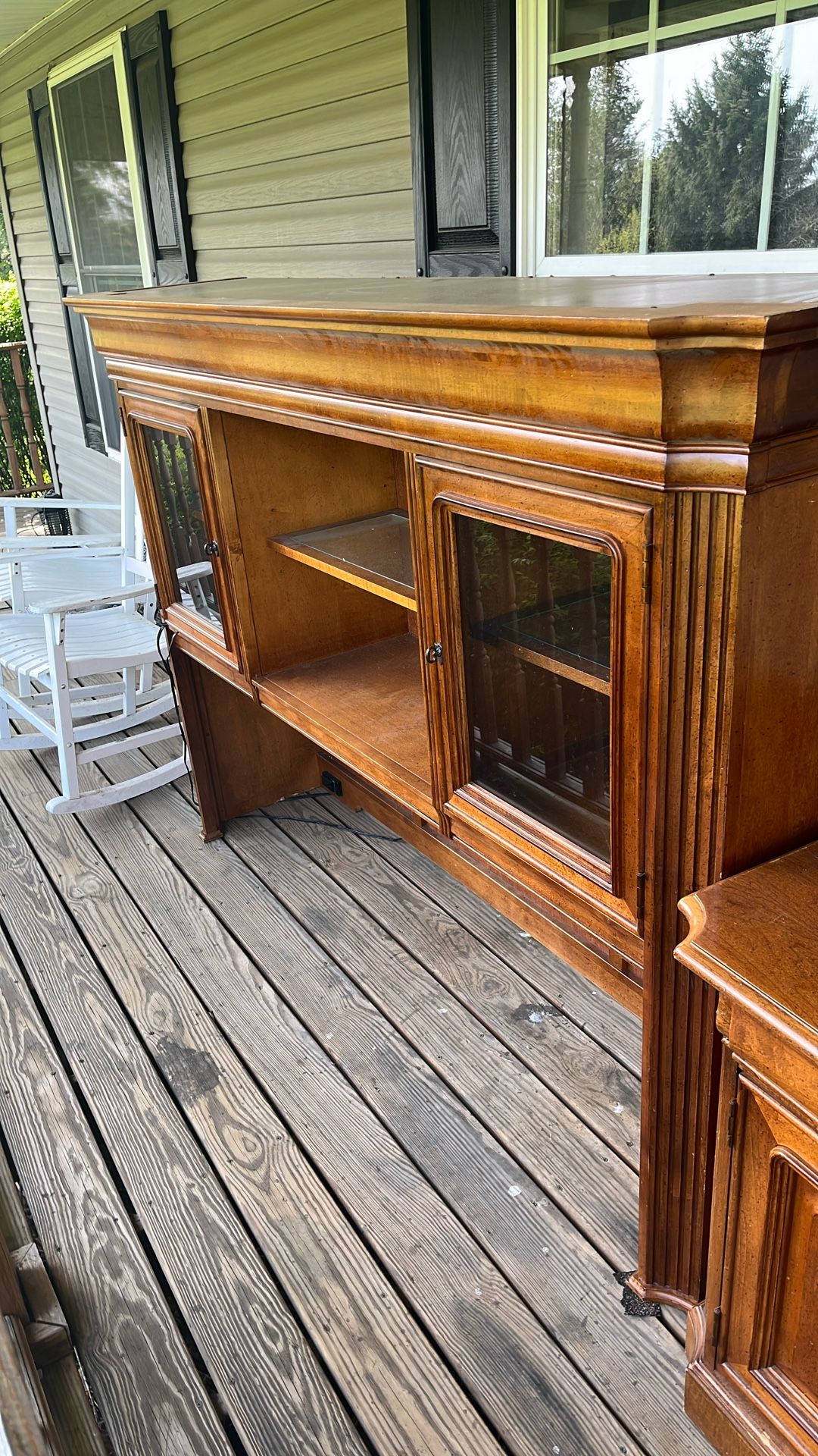 Stanley Credenza With Hutch