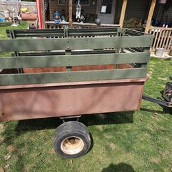 Dump Lawn Cart 