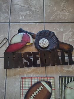 Baseball / Sports Related Wall Decor