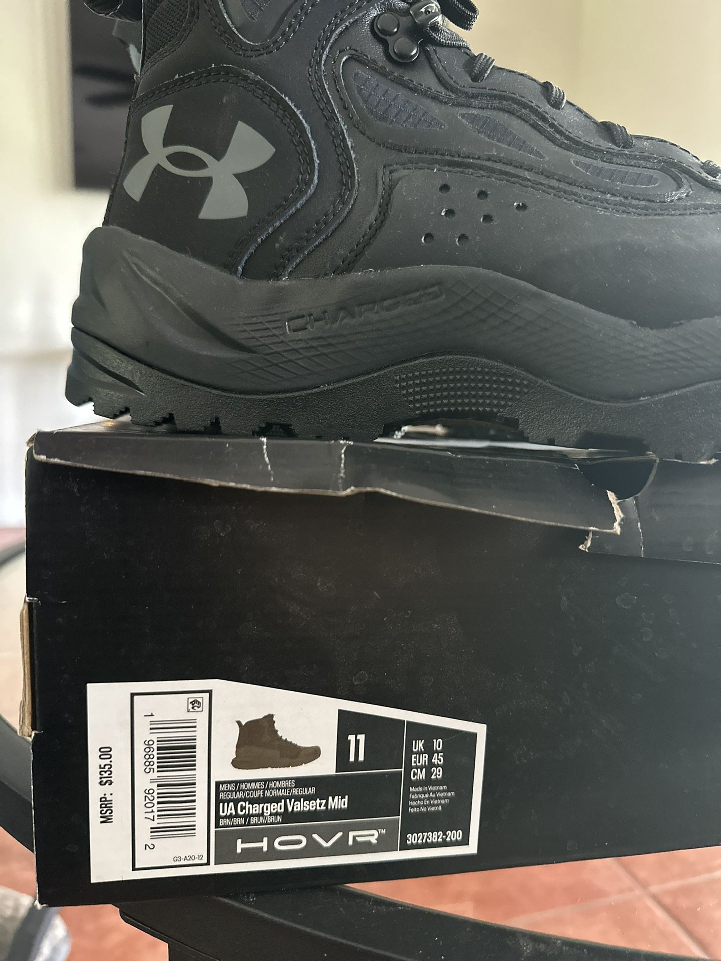 Under Armour UA Charged Valsetz Mid - Size 11 🔥Brand new in box 🔥