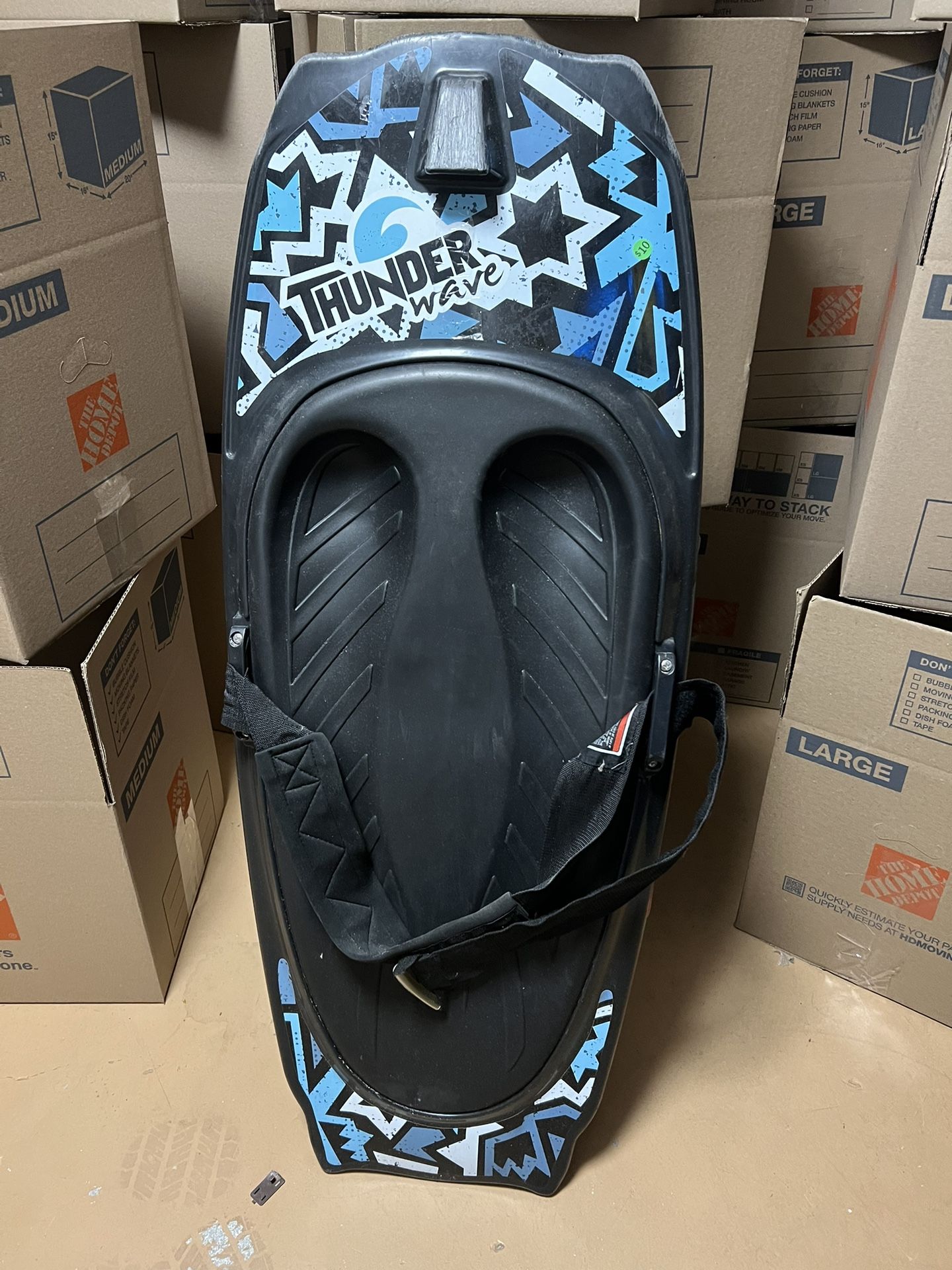 SereneLife Water Sport Kneeboard with Hook for Kids & Adults