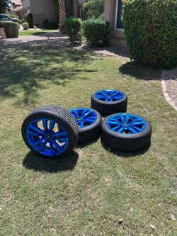 OEM Wrx Sti wheels and tires 4x