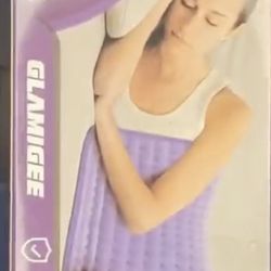 New purple heating pad