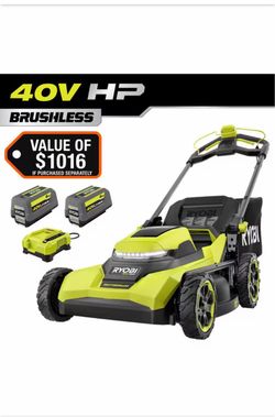 Ryobi 40V HP Brushless Self-Propelled Lawn Mower