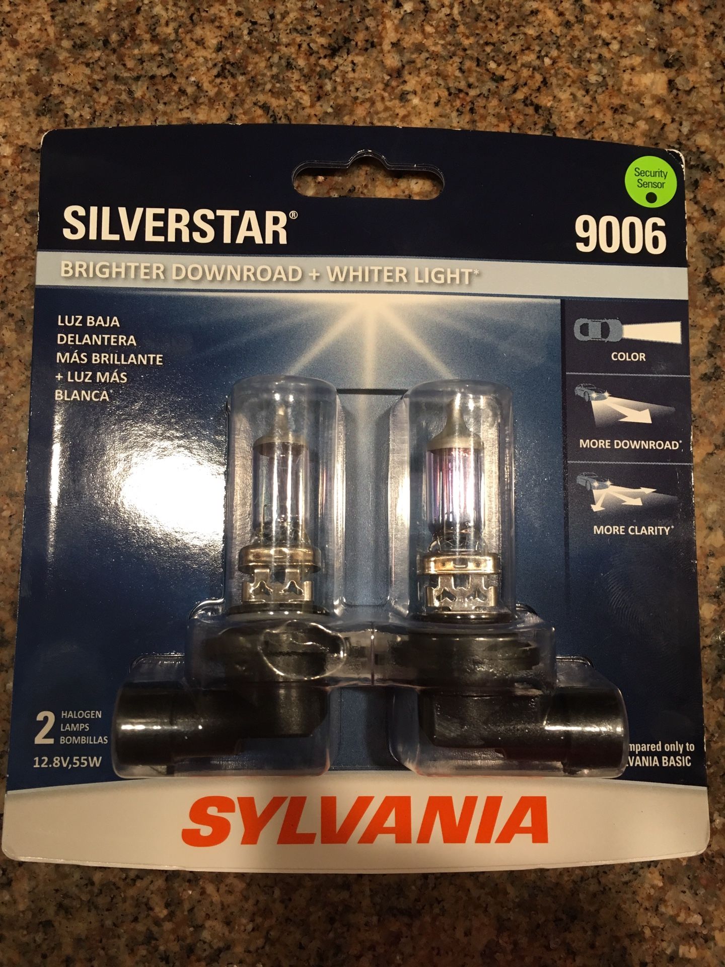 Sylvania Silverstar headlight for Chevrolet Silverado #9006