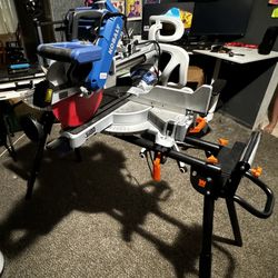 Miter Saw And Stand 