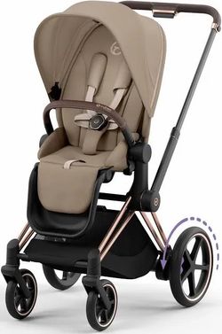 Cybex e-priam 2 Smart Stroller in Chrome