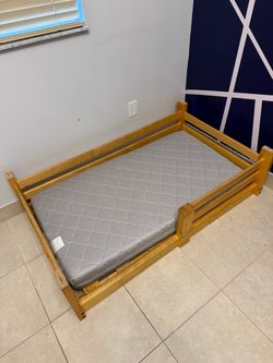 Floor Bed & Mattress Crib Size