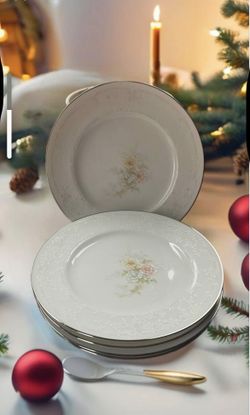 Vintage **Noritake Ireland** Porcelain Fine China**Anticipation 2963 Bread&Butter or Cake plate