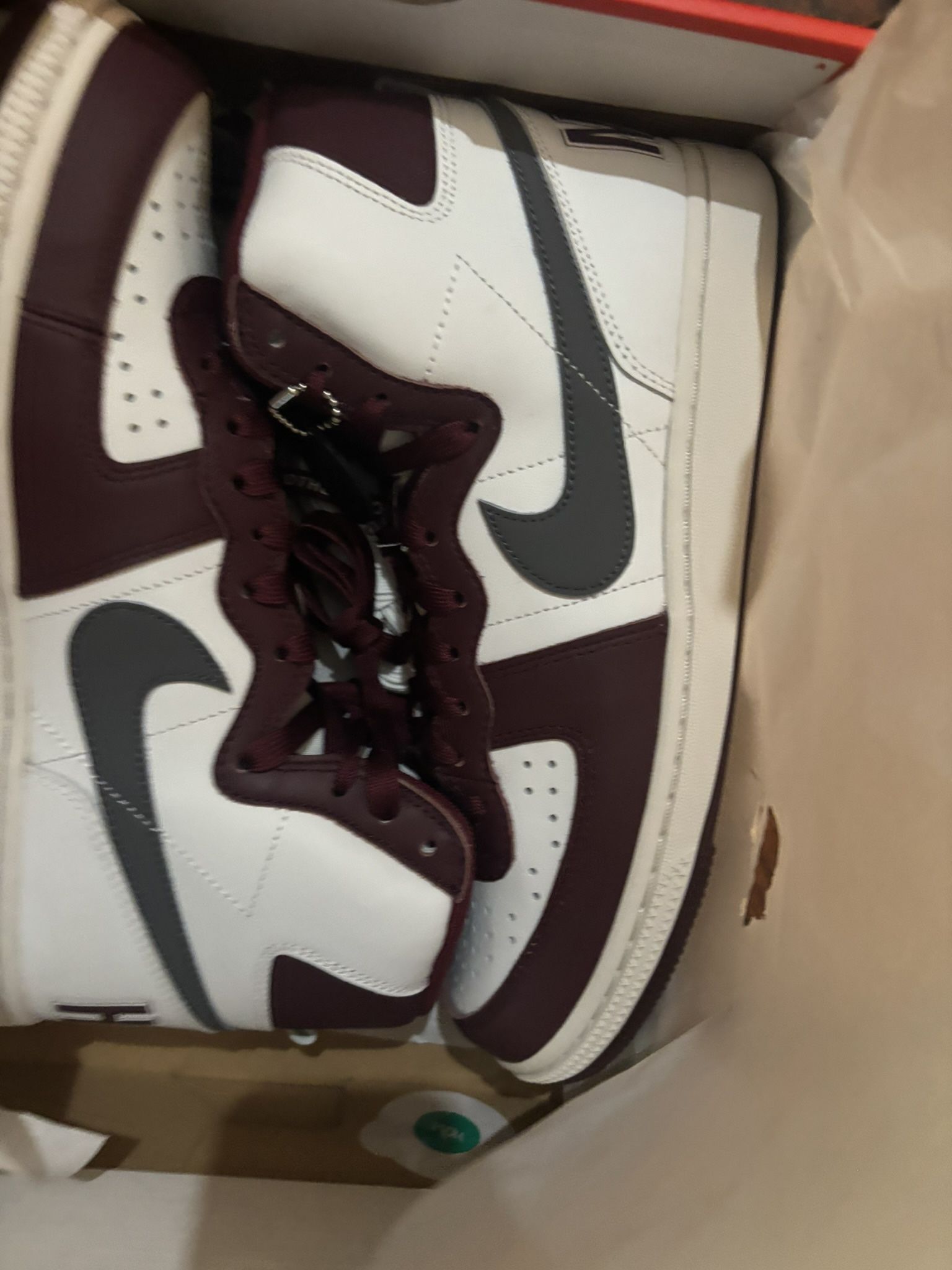 nike terminator high morehouse Sz 10.5