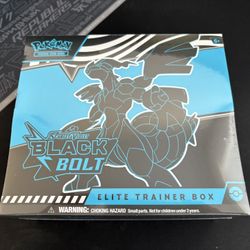 Black Bolt Elite Trainer Box