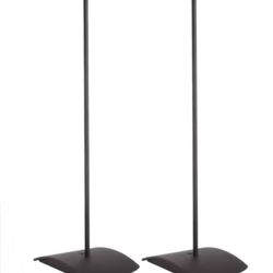 Bose UFS-20 Black Floor Stands for Acoustimass Lifestyle 3-2-1 CineMate Speakers