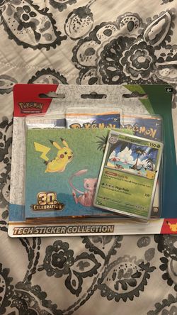 Pokémon 30th Celebration Tech Sticker Collection