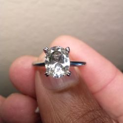 Size 7 Sterling Silver And Cub.