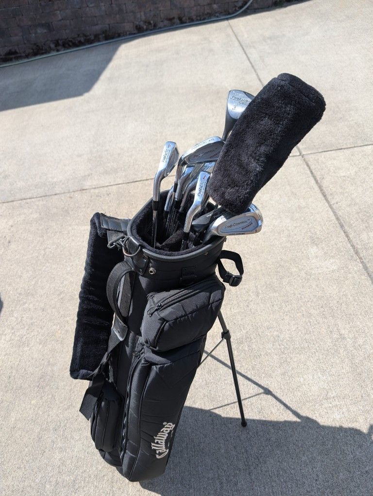ProTactic Left Hand Golf Clubs, Irons and Putter
