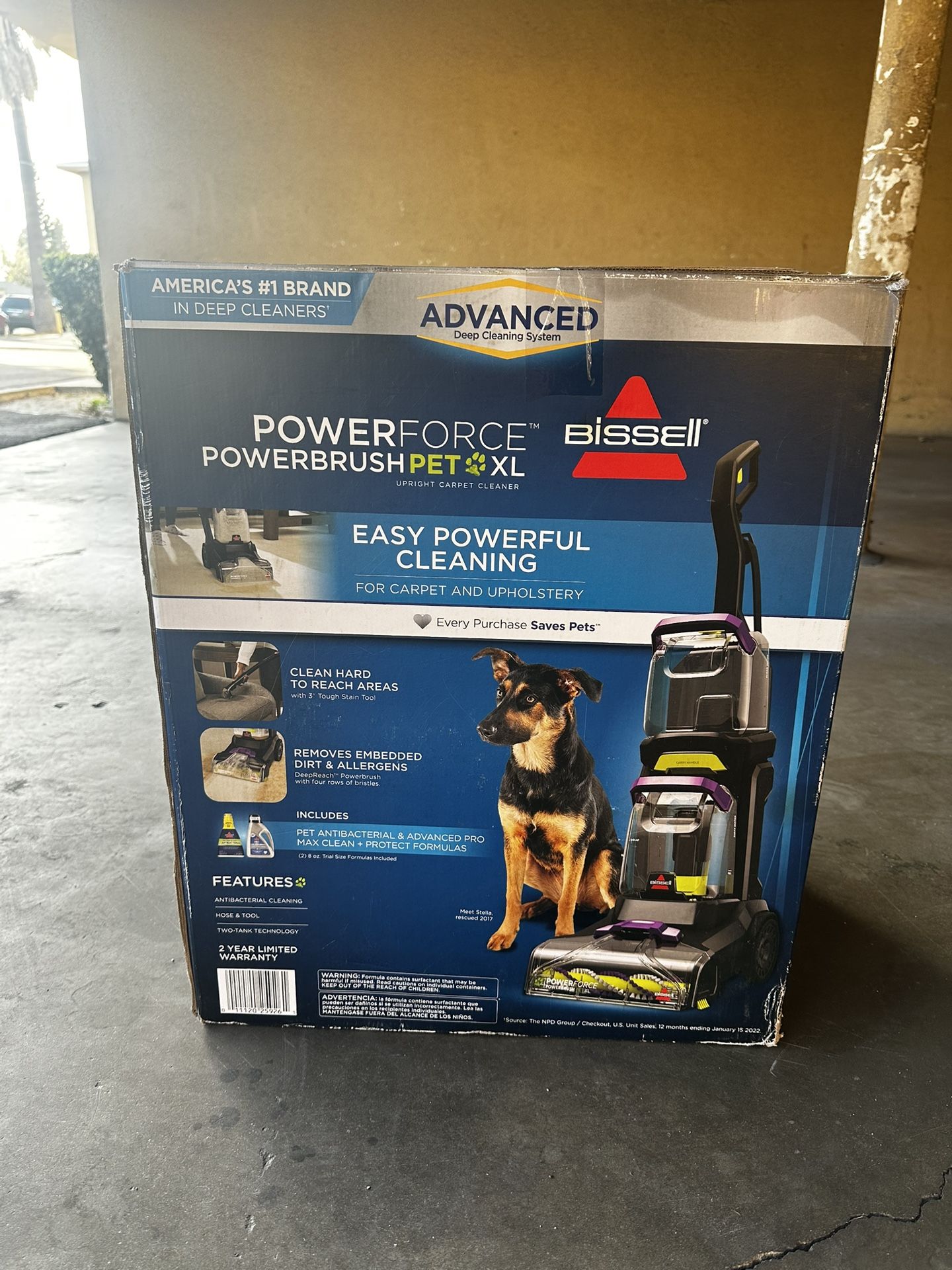(BISSEL) PowerForce PowerBrush Pet XL/ CARPET CLEANER