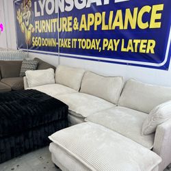 FREE DELIVERY COZY SECTIONAL