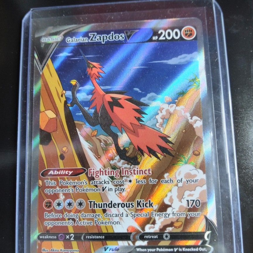 zapdos pokemon card full art Pokemon: Crown Zenith Listed With Mascot. Zapdos [1st Edition] #16 Prices