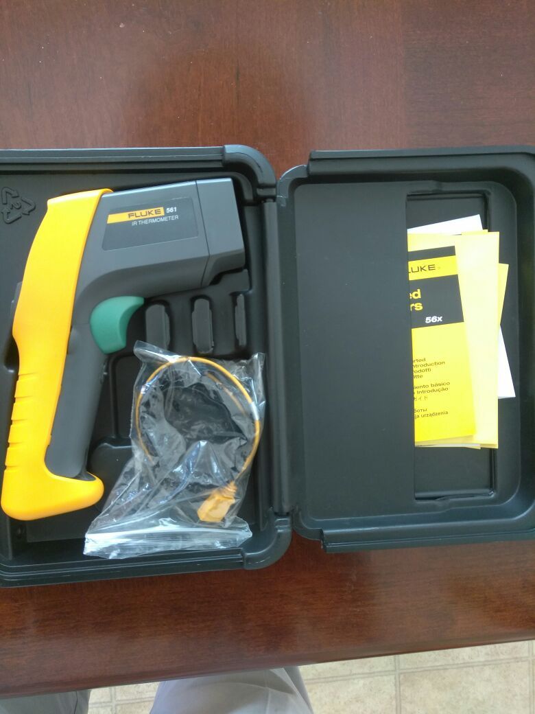 Thermometer laser gun