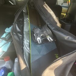 Nidecker Snowboard and flow Bindings 