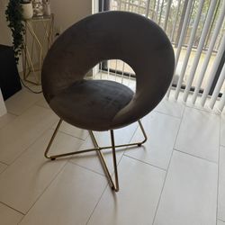 Gray Accent Chair