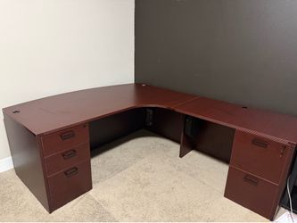 L-Shaped Executive Desk for Sale