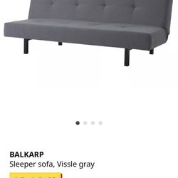 IKEA Sleeper Sofa ( Black)
